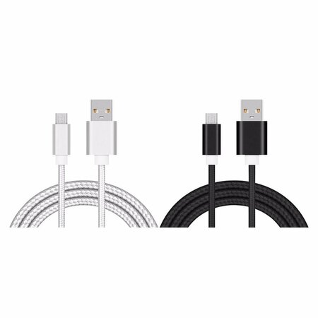 IGNITIONENCENDIDO 6 ft. USB Charging & Sync Cable, 2PK IG3310945